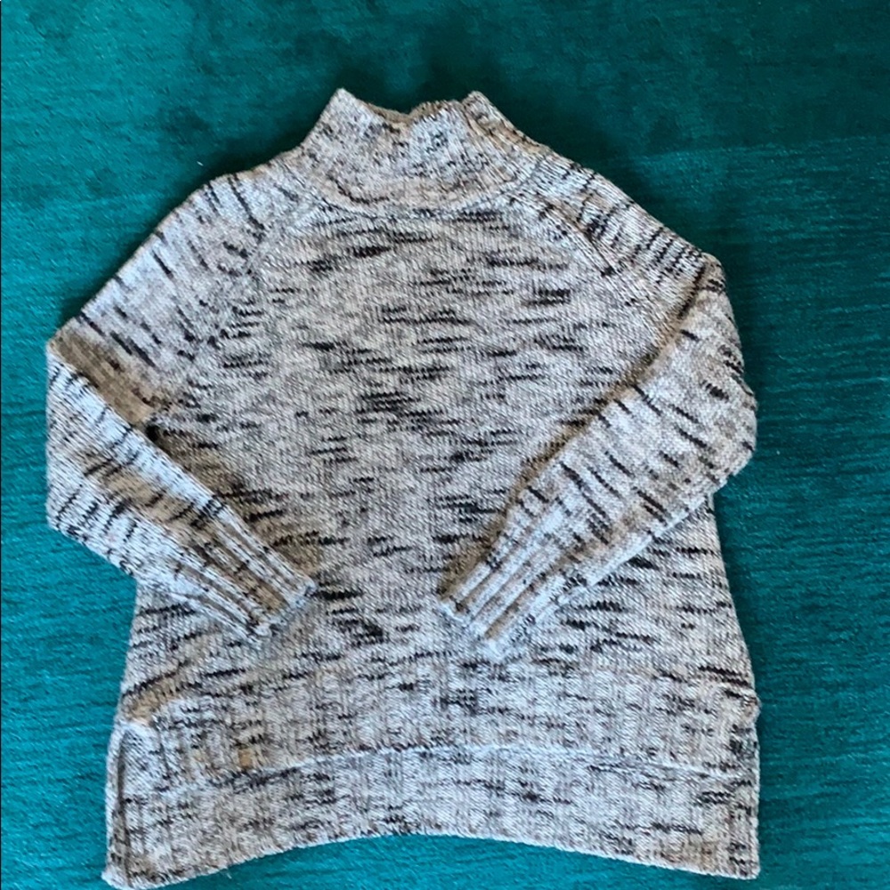 Black and white sweater